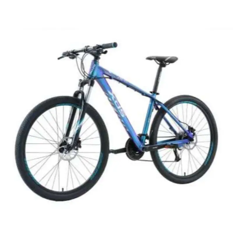 

Color-changing mountain bike tires 27.5 inches 27-speed frame 15.5 / 17 inches blue