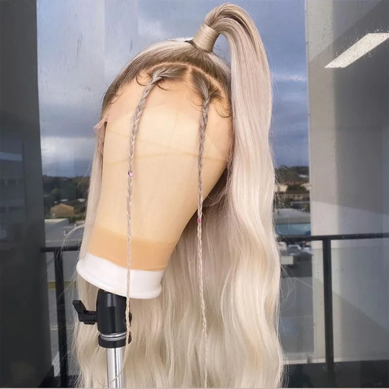 

Ombre Brown Blonde 13x4/13x6 Lace Front Human Hair Wigs For Women Long Thick Virgin Brazilian FUll lace Human Hair Wigs