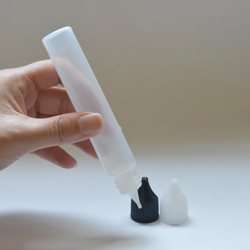 

1000pcs E Liquid 30ml Plastic Dropper Bottle With Long Tip Long Slim Empty Liquid Pen Shape Needle Bottle
