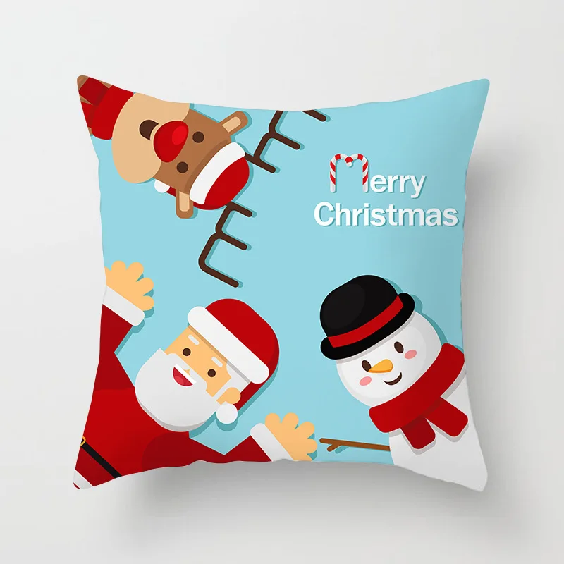 45x45 см наволочка рождественские украшения для дома декоративный чехол на подушки