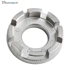 Deemount велосипедный спицевой гаечный ключ 8 Way Groove велосипедный колесный обод регулирующий гаечный ключ оцинкованный инструмент для ремонта