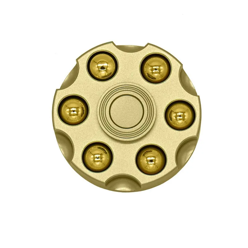 

Metal Fingertip Gyro Copper Left Wheel Bomb High Speed Rotating Fidget Spinner Adult Decompression Desktop Funny Relieve Toy