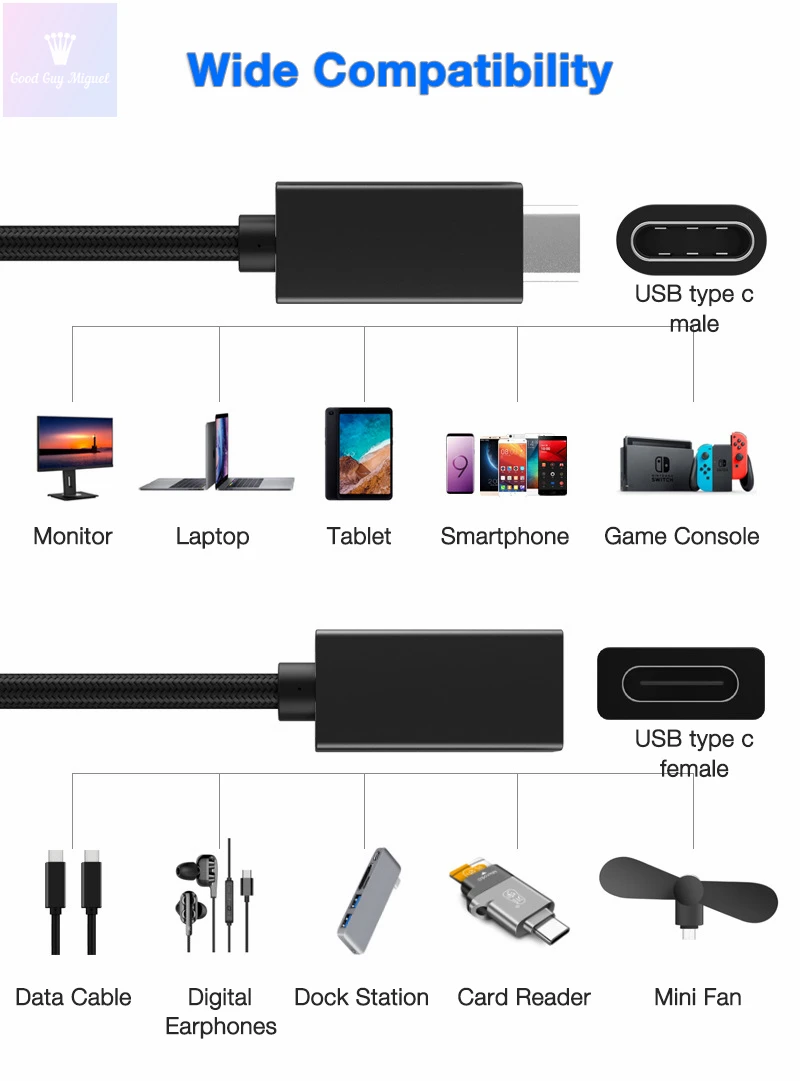 usb type c удлинитель док станция ка