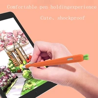 carrot shape soft silicone pencil cover for apple pencil 1 02 0 perfectly protect your pencil from shock scratches abrasion