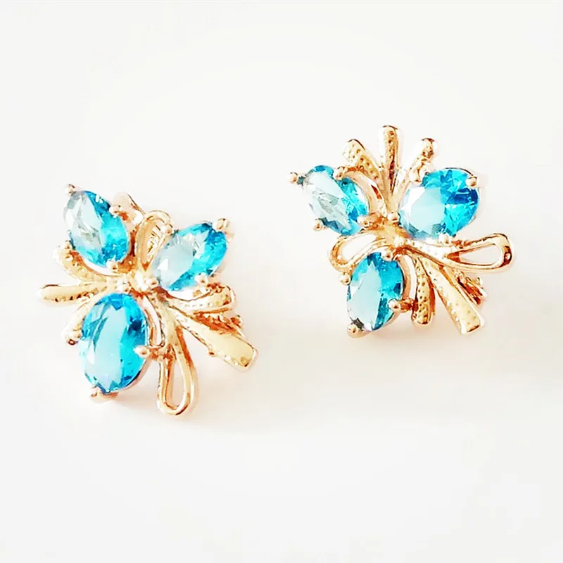 Роскошный женский комплект ювелирных изделий модные Романтические ювелирные