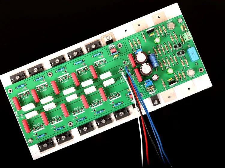 

YBA P1000 флагманская линия 5 пар на MJL4281A/MJL4302A 400 Вт моно Плата усилителя мощности