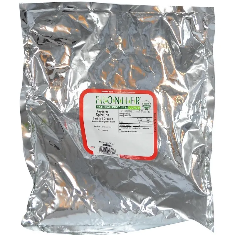 

Organic Spirulina Powder, 16 oz (453 g)