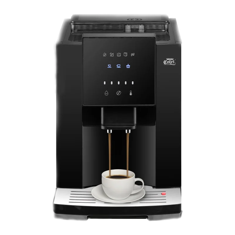 

19Bar Automatic Italian Espresso Machine Home Touch Screen Grinder Cappuccino Capsule Coffee Machine