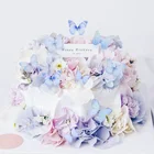 Фонарик, синяя сетчатая пряжа, Бабочка, сделай сам, разноцветная бабочка, День Святого Валентина, детский душ