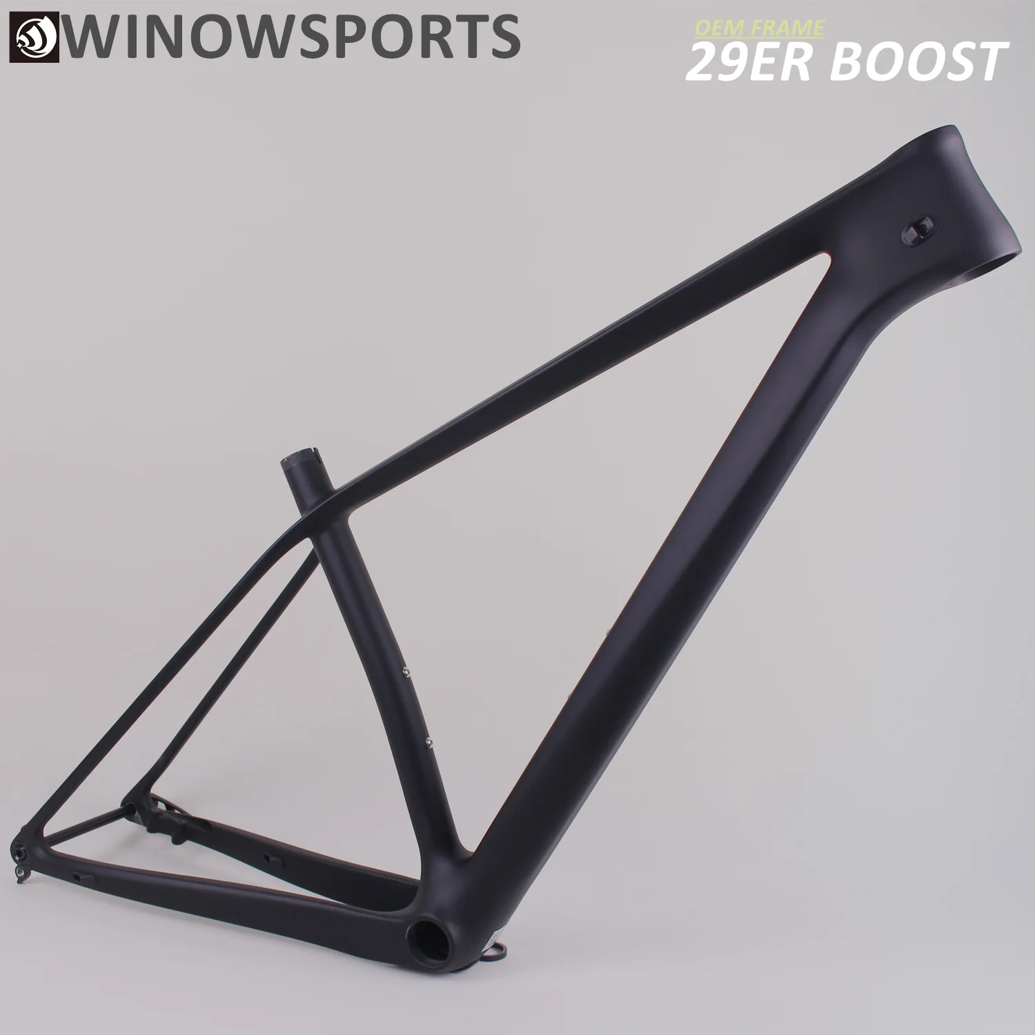 Winowsports UD черная матовая карбоновая mtb рама 29er Заводской oem дизайн Скотт-е boost 29 дюймов 148 мм задний интервал карбоновая велосипедная Рама