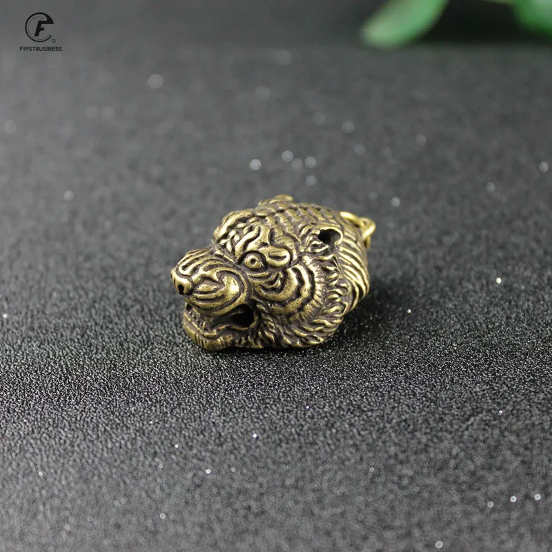 Медная голова тигра украшения для дома винтажные латунные Металлические