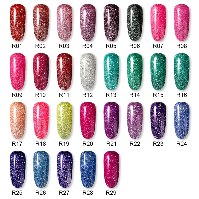 Гель лак ROSALIND для ногтей гибридный Полупостоянный акриловый топового и базового