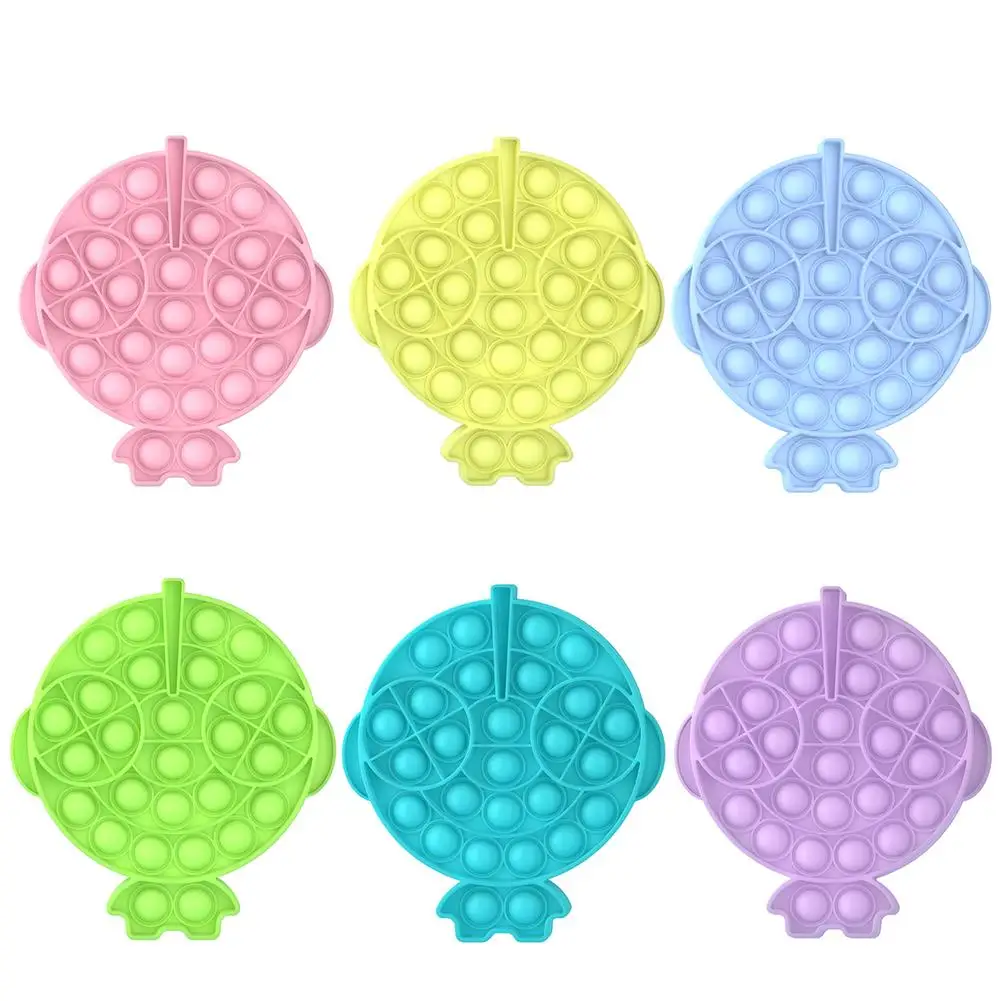 

Newest Bubble Sensory Toy Autism Needs Squishy Safe Silicone Stress Reliever Puzzle Toy Funny Anti-stress Fidget Reliver Stress