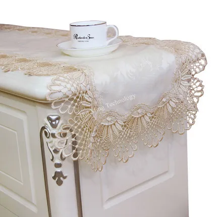Скатерть для стола роскошная вышивка красивая кружевная скатерть легкая цвета