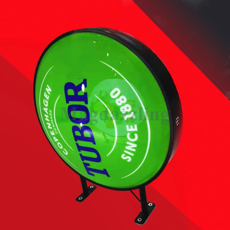 Круглый светильник тбокс/круглый проекционный лайтбокс/Подсветка для