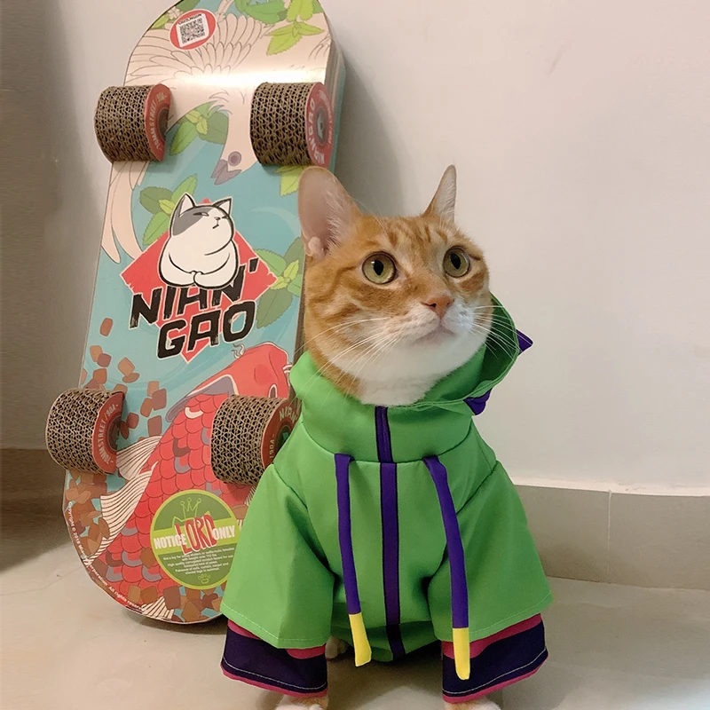 

Anime Infinite Skateboard SK∞ Chinen Miya Pet Dog Cat Cosplay Costumes Clothes