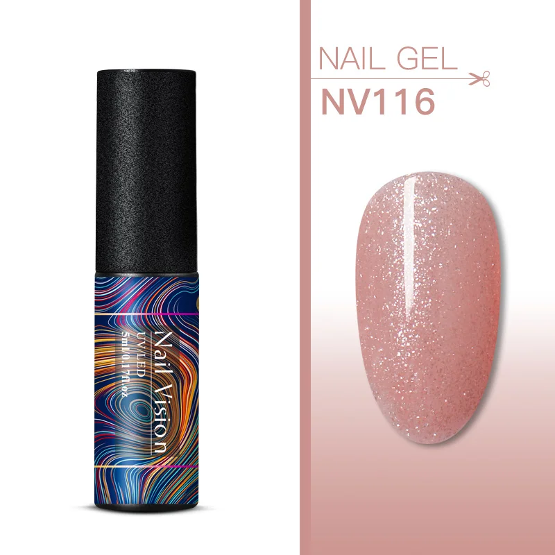 Nail Vision 5 мл УФ-набор гель-лаков для ногтей блестки замачиваются долговечный Гель-лак для ногтей маникюрный лак - Цвет: S06711