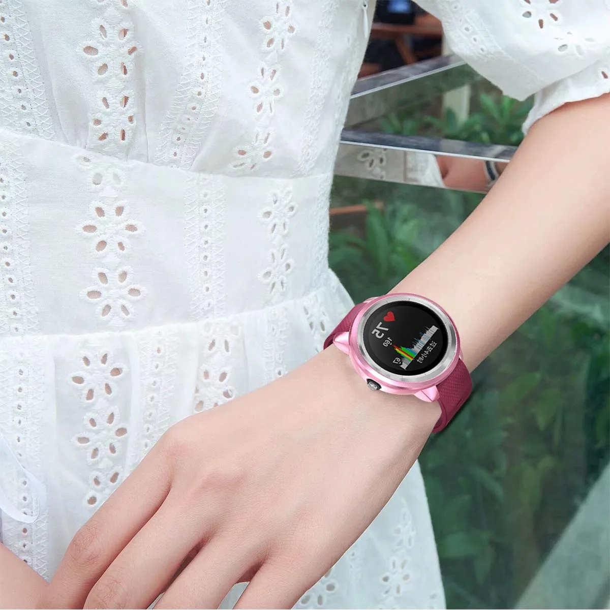 Ультратонкий защитный чехол из ТПУ для Garmin vivoactive3 тонкие аксессуары экрана |