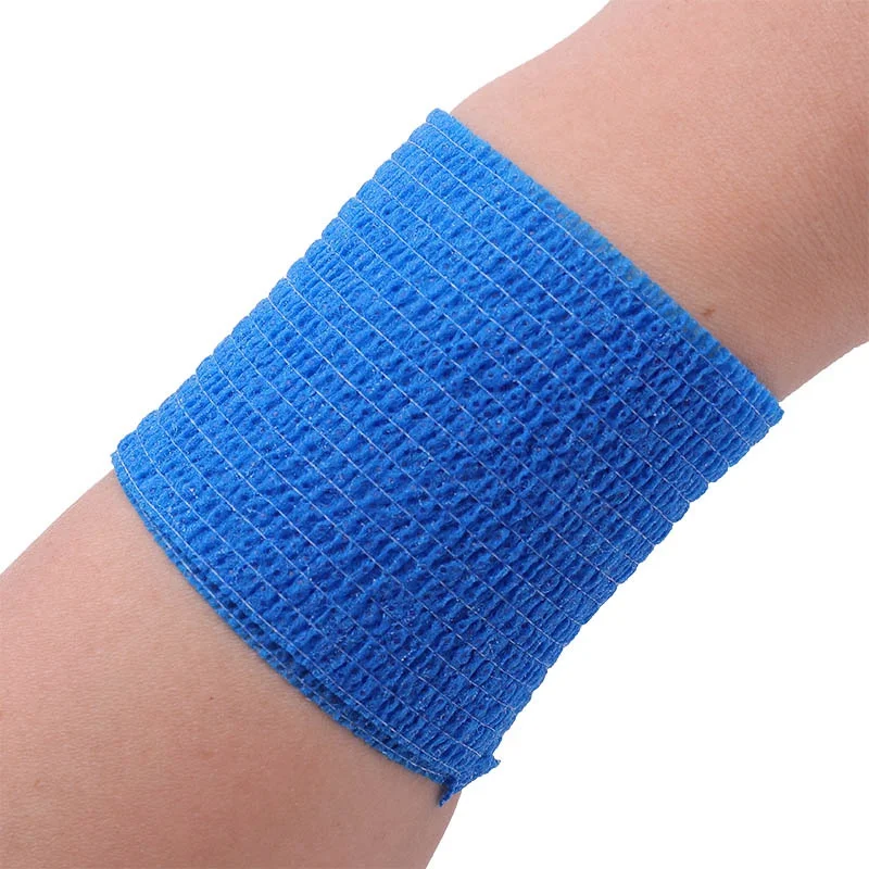 

1 Roll First Aid Kit Self-Adhesive Elastic Bandage Home Tape Security Protection Emergency Sports Bandage Body Gauze First Aid