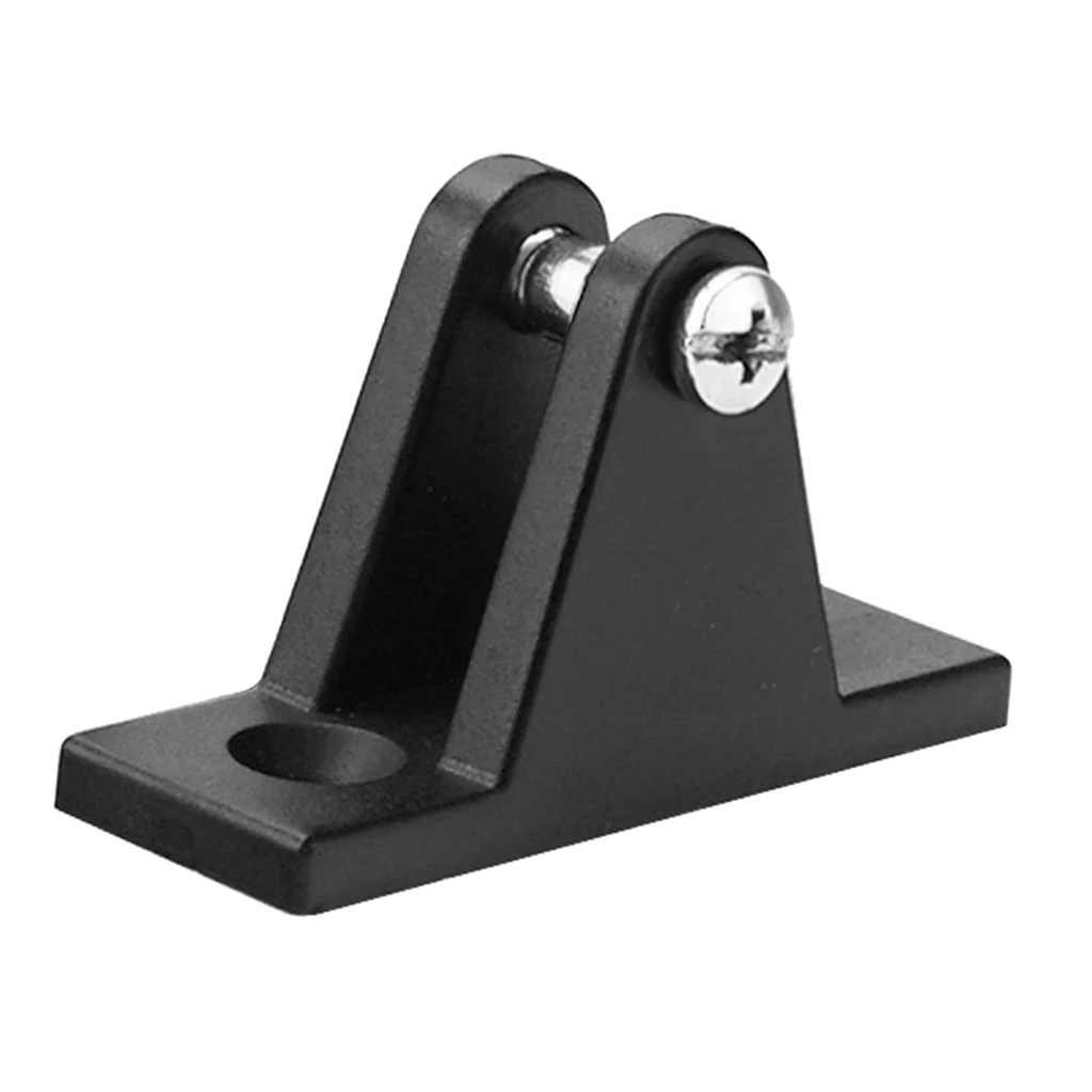 

Black Nylon Deck Hinge Flat Mount for Boat Marine Bimini Top Fitting with 2 Stainless Steel Screws