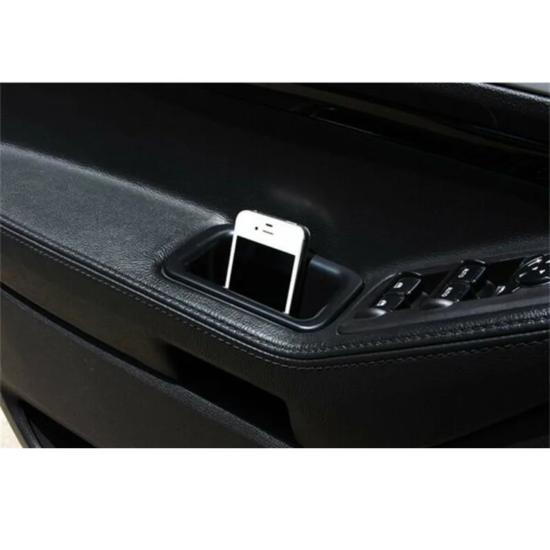 Автомобильный Черный Органайзер 2 шт. коробка для хранения на передней двери