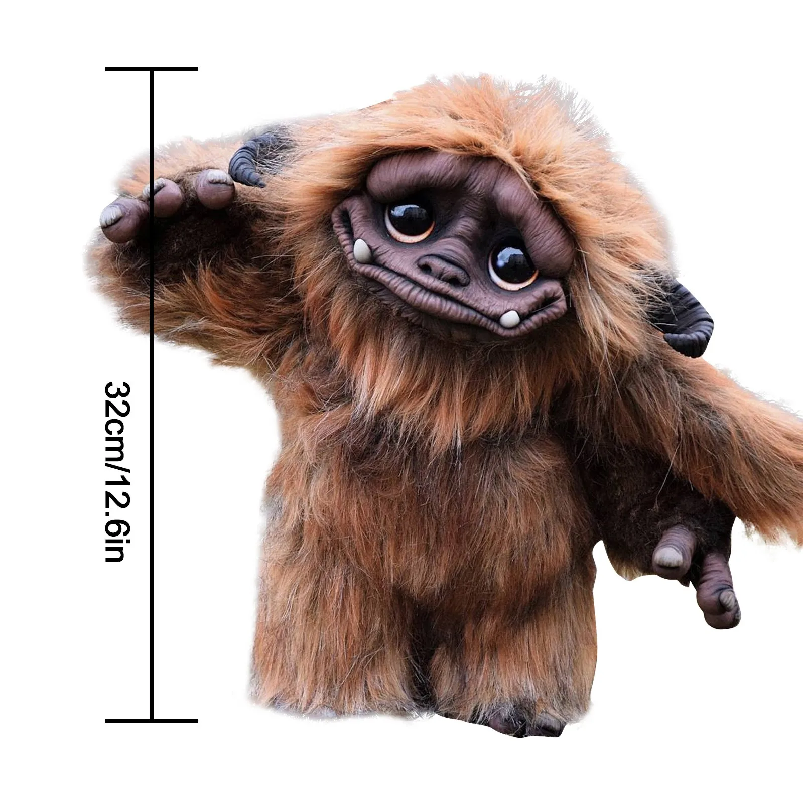 

Funny Present Plush Doll Worm From Labyrinth Falkor From The Neverending Story Fuchur Handmade Baby Ludo From Labyrinths Toy