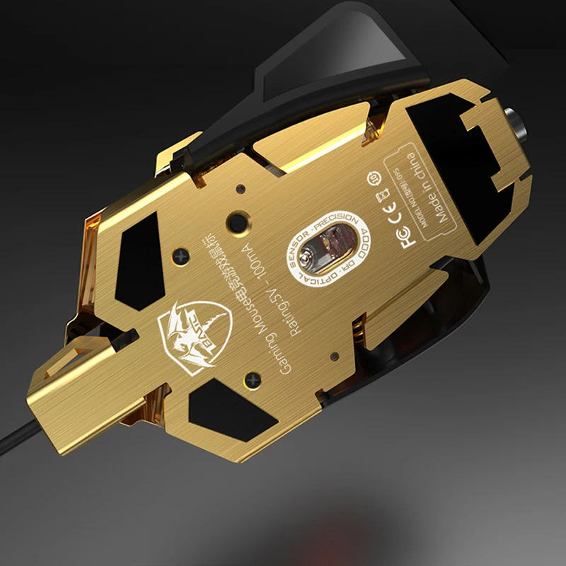 

Ergonomic Gaming Mouse Computer-Mice Gamer Wired Laptop Usb-Cable Optical Adjustable Tail Mouse Professional Mouse Gamer 6400DPI