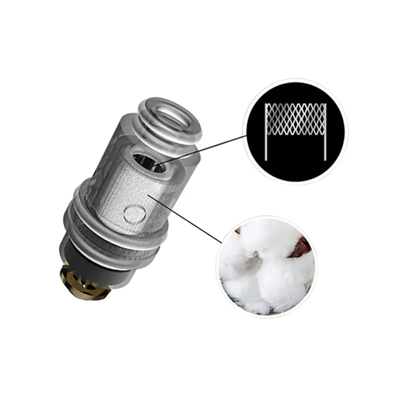 

30pcs/lot Original Sigelei Snowwolf Afeng Wicked Coils 0.6ohm wicked mesh Replacement Core Head For Snowwolf Afeng Kit