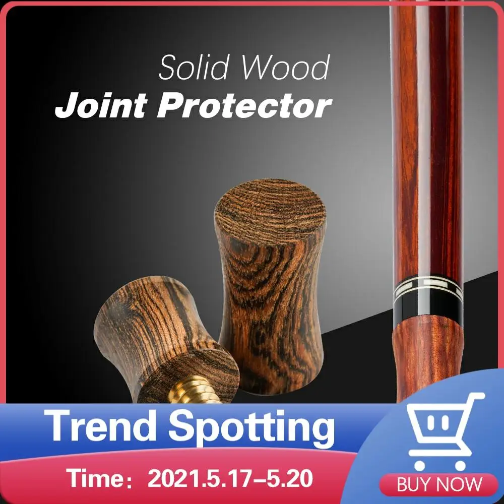 

Solid Wood Joint Protector Radial Pin 5/16-14 3/8-11 3/8-10 Wavy Pin Uni-Loc Joint Caps Ebony Bocote Rosewood Billiard Accessory