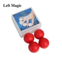 red multiplying billiard balls softdia 4 2cm magic tricks one to four balls magician stage illusion gimmick accessories prop