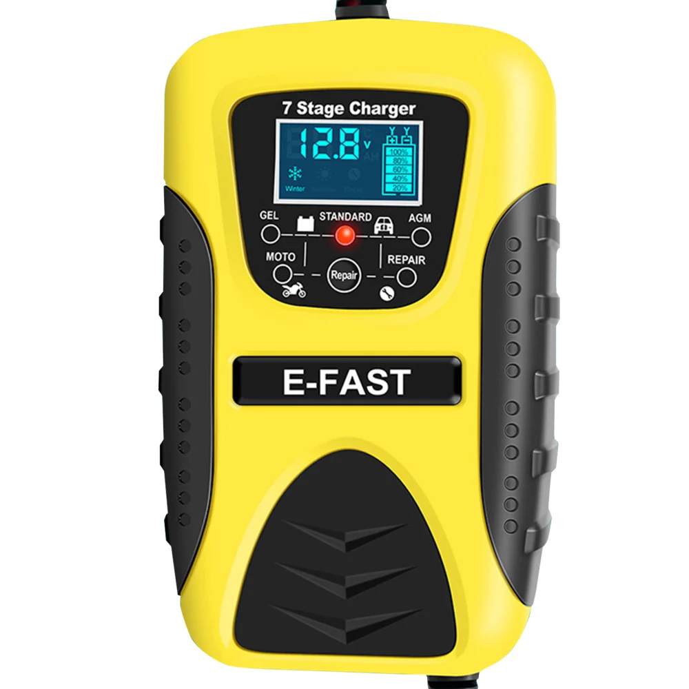 

Восстанавливающее зарядное устройство, аккумуляторная батарея для автомобиля и мотоцикла, свинцово-кислотный ремонтный тендер, 8,0 в, зерка...