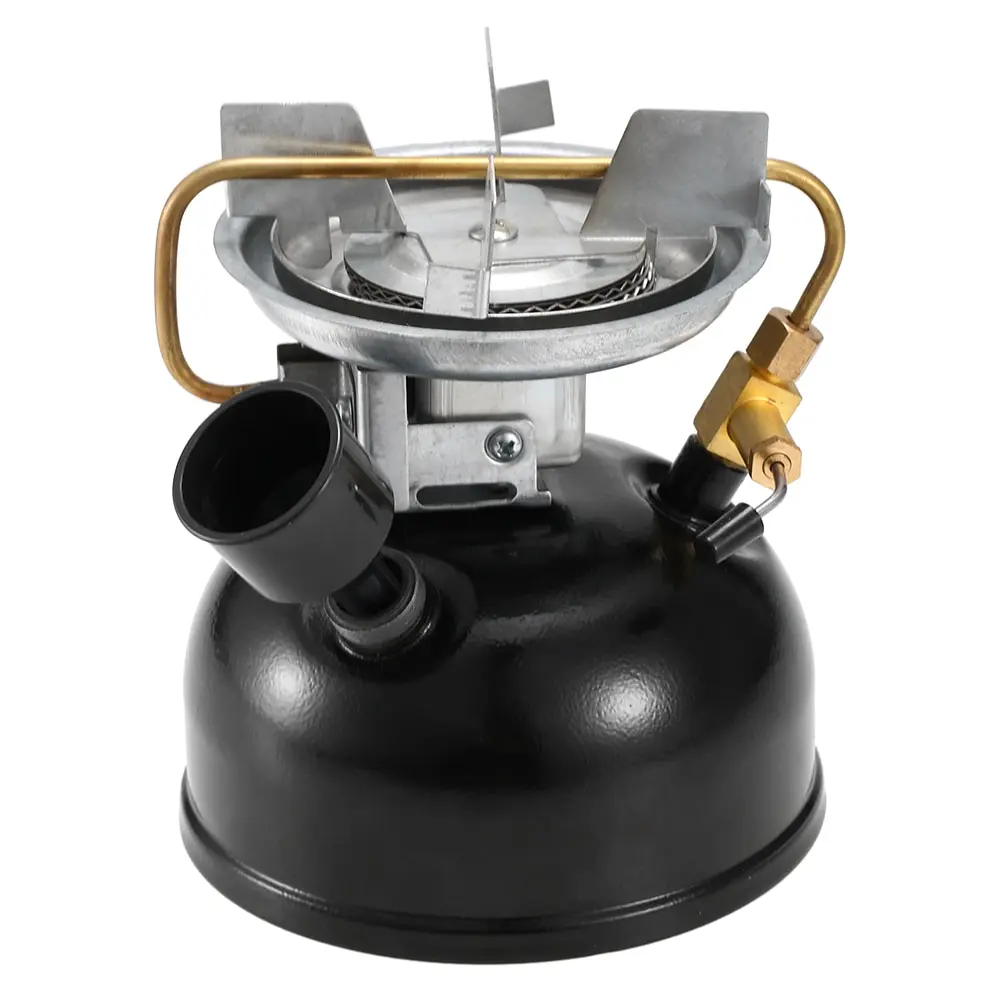 Портативная уличная Регулируемая бензиновая плита для кемпинга пешего туризма