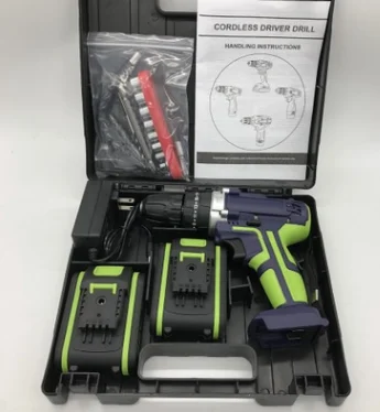 

Литиевая электрическая дрель, мощная перезаряжаемая ручная дрель 88VF, ударная электрическая отвертка с зарядным устройством