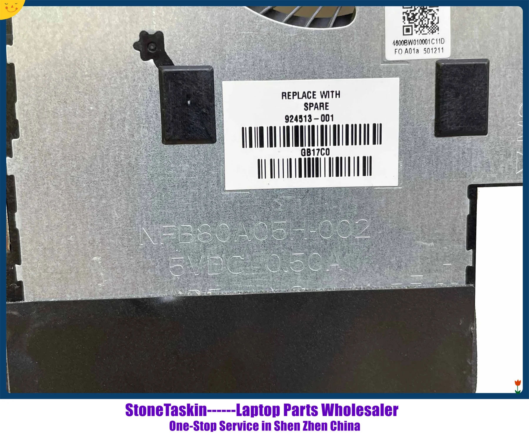 StoneTaskin оригинальный FOXCONN CPU вентилятор охлаждения для HP Pavilion x360 15-BR радиатор