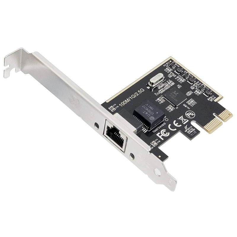 

2.5 Gigabit Ethernet PCI Express PCI-E Network Interface Card 10/100/1000/25000 Mbps RJ45 LAN SI-PEX24059