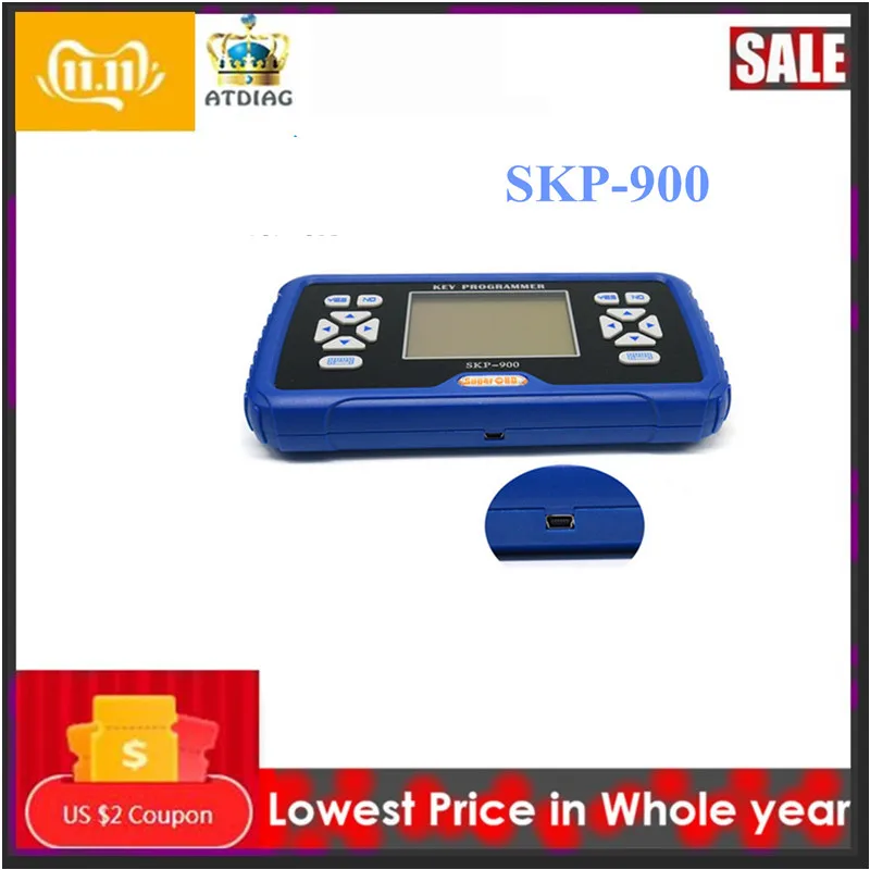 SKP900 новые оригинальные Бесплатные обновления V5.0 для Life SuperOBD SKP 900 Автомобильный