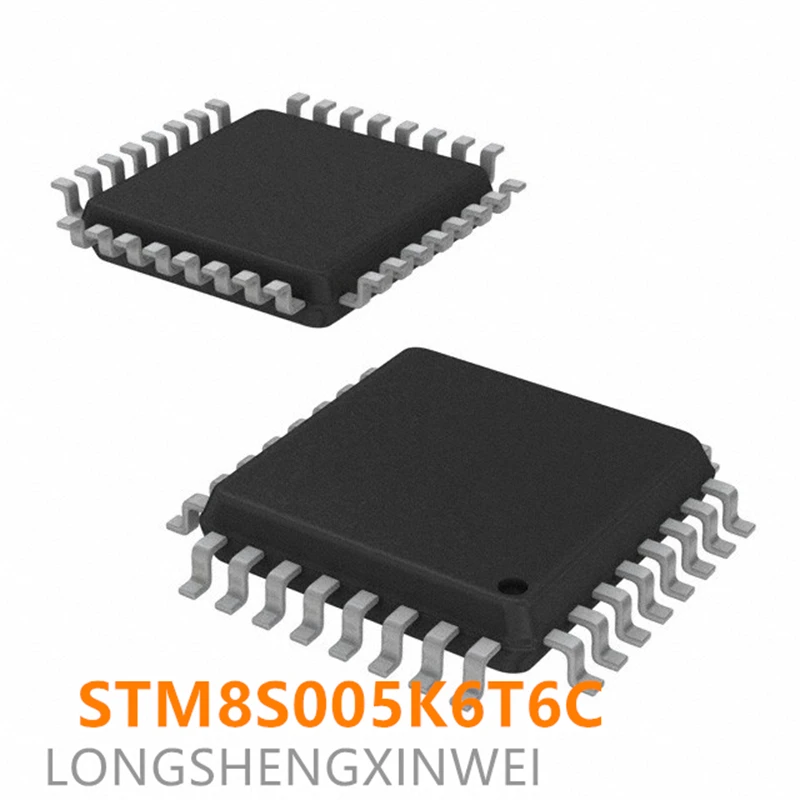 

1PCS New Original STM8S005K6T6C 8S005K6T6C SCM Chip 8 Bit Microcontroller Patch LQFP32