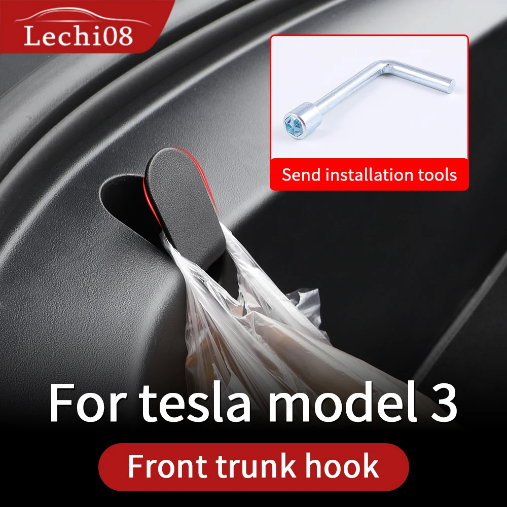 Передний крюк для багажника Tesla модель 3 аксессуары/2016 2019 автомобильные