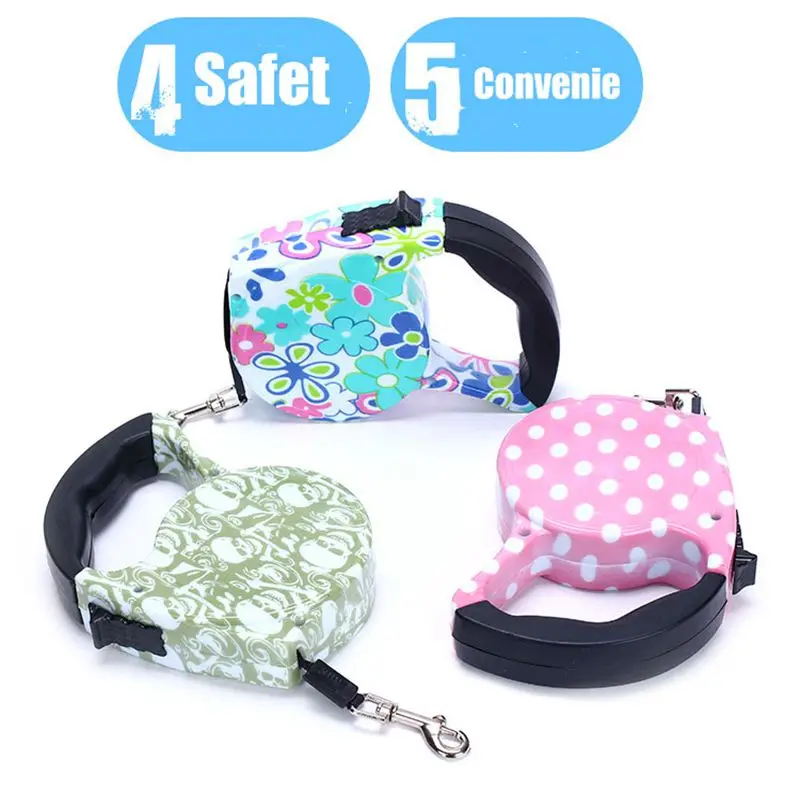 

High-quality reflective webbing, automatic telescopic traction rope, pet supplies dog accessories