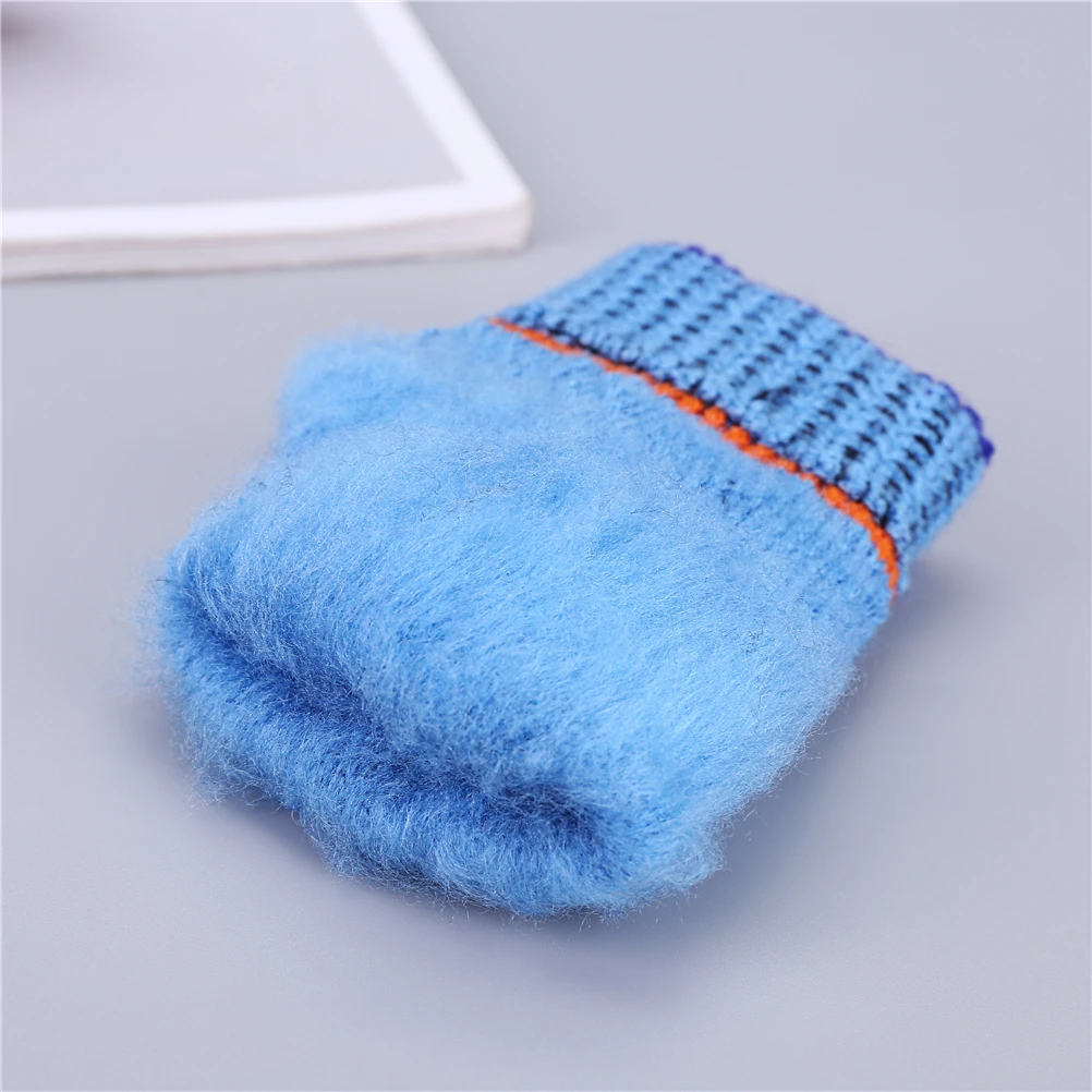 Новинка 2020 мужские теплые зимние Утепленные перчатки для мальчиков шерстяные