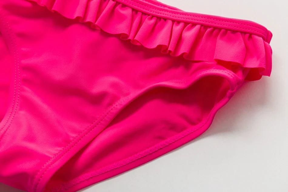 Новые 2019 для маленьких девочек Купальник Единорог один штук Детские купальники