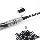 100 шт.компл. охотничье резиновое уплотнительное кольцо, черная прокладка, захват, втулки, стеблиполеты, дротики, наконечники стрелы, Сменные аксессуары для Broadhead