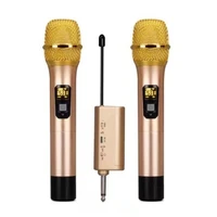 professional wireless microphone system with receiver uhf handheld microphone speaker karaoke conference microphone receiver