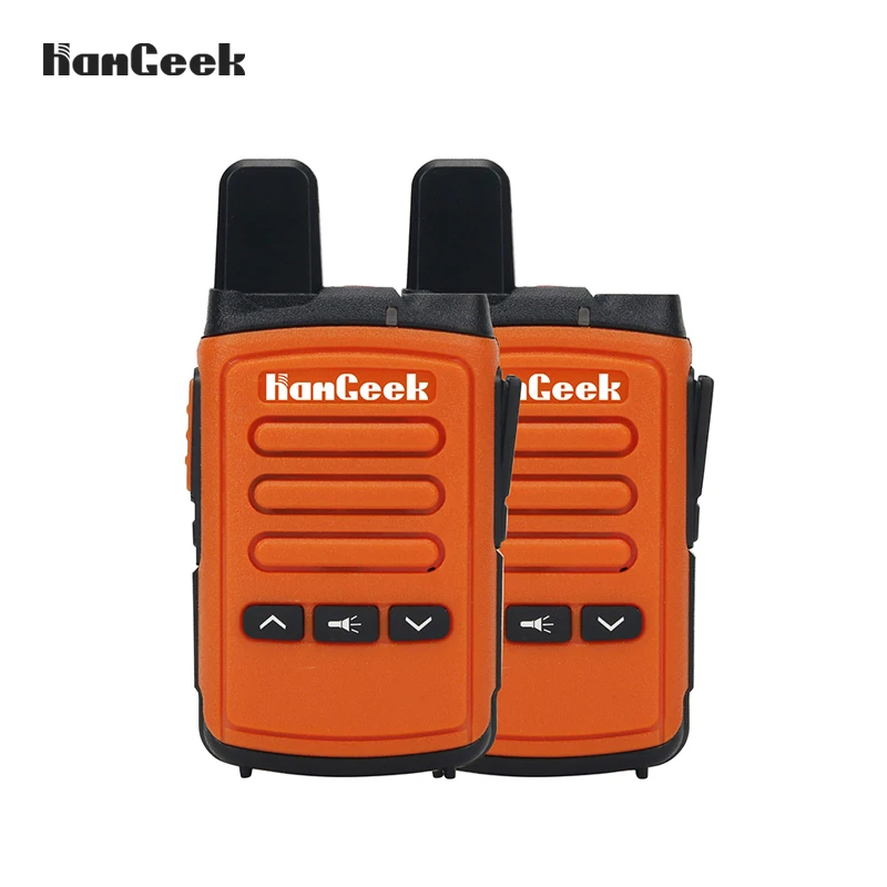 2PCS HamGeek Mini9300 8W 16CH Mini Walkie Talkie 1-10KM VHF UHF Transceiver For Hotel Factory