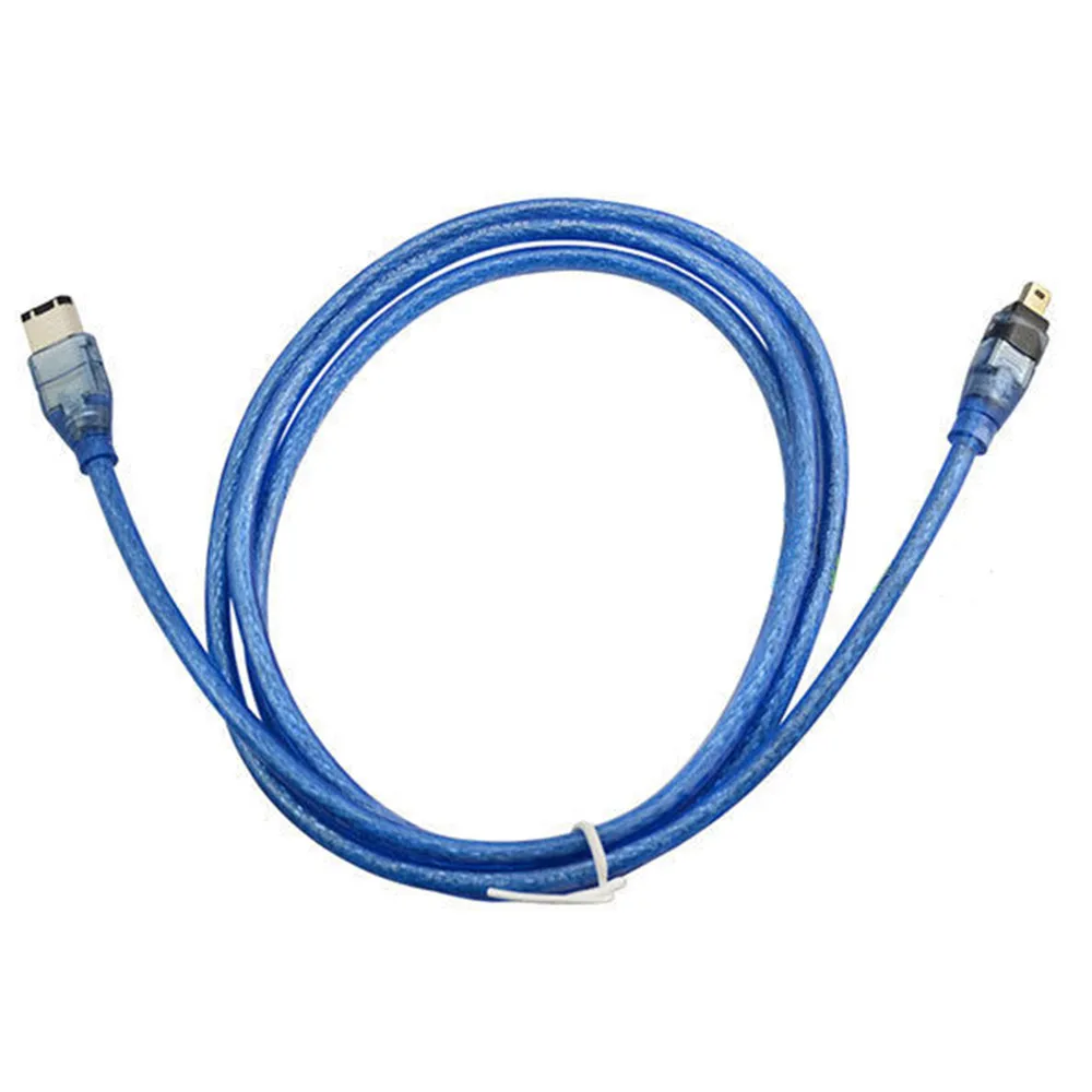 Кабель-адаптер ERE FireWire 400 прозрачный шнур IEEE 1394/iLink Кабель DV с 6 контактами на 4