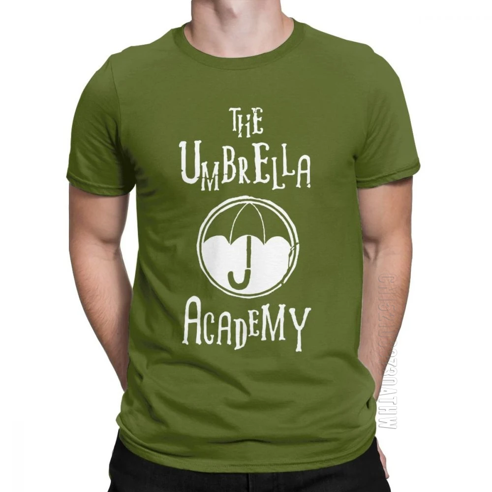 

Men's The Umbrella Academy T-Shirts Cha Diego Vanya Luther Allison Comic Cotton Tops Short Sleeve Tee Shirt Big Size T-Shirt