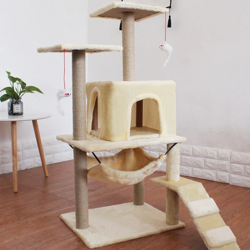 Оправа для скалолазания кошек сизалевая Когтеточка мусора массивная деревянная