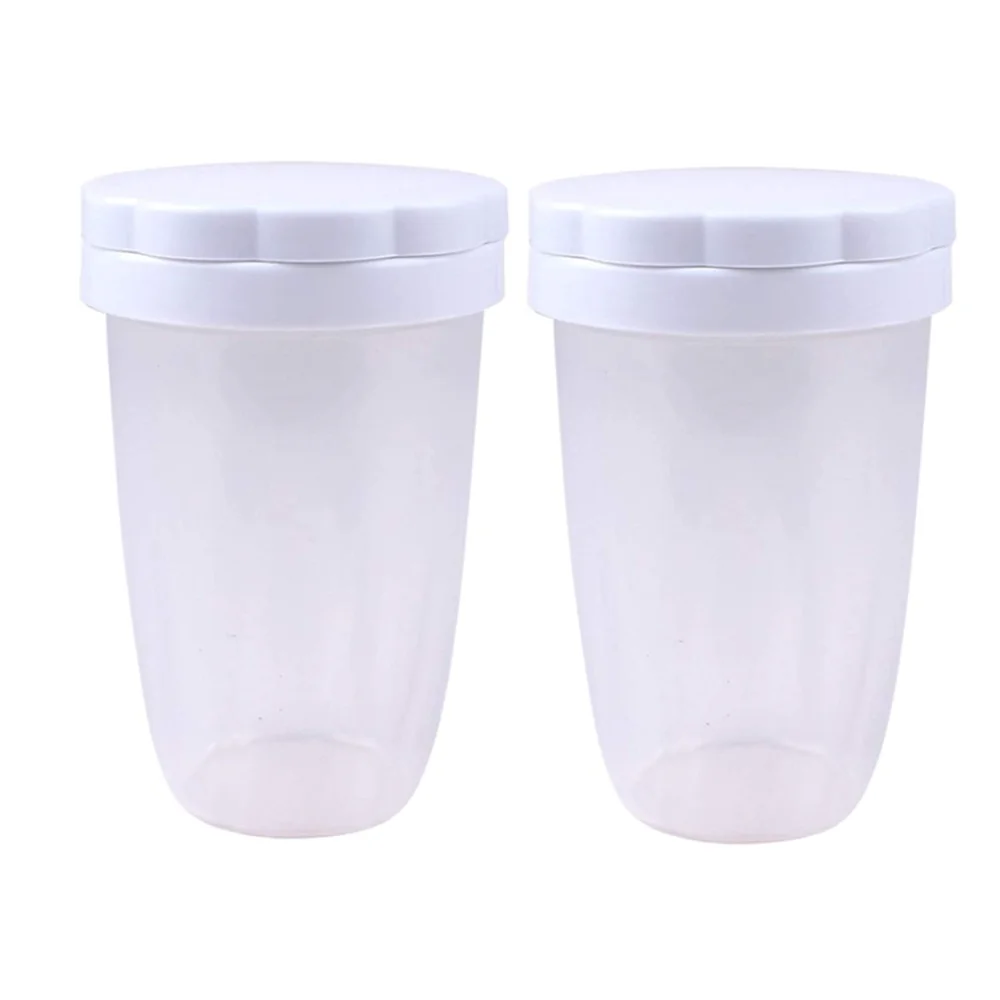 

2 Pcs Icing Sugar Shaker Flour Shaker with Lid for Cocoa Shaker Cinnamon Powder Flour Spice Cake Baking Flour Sieve Tool