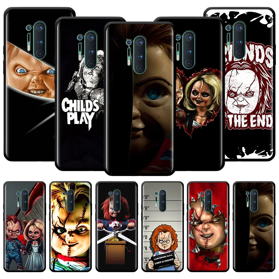 

Chucky Silicone Case For Oneplus Nord N100 N200 N10 2 CE Z 7 8 9 9RT 9R 7T 8T Pro 5G Luxury Shockproof Shell Fundas Cover Coque