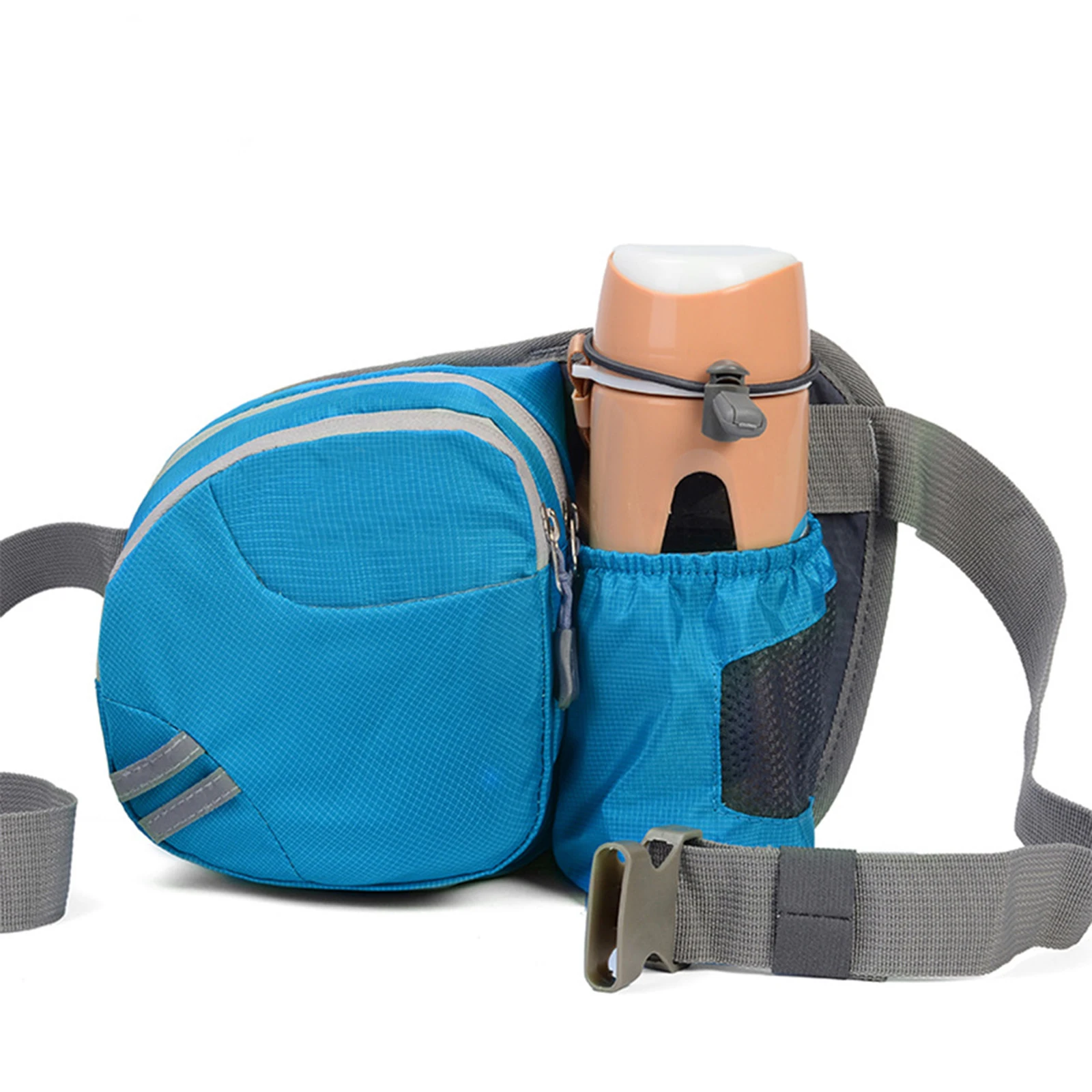 

Водонепроницаемая поясная сумка с держателем для бутылки с водой для мужчин и женщин